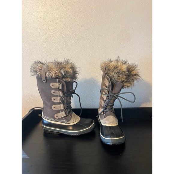 Sorel Joan of Arctic Tall Winter Waterproof Boots Size 8 - Picture 1 of 11